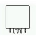 Power Relay 12VDC 120(NO)/45(NC)A SPDT(25.9x25.9x27.4)mm THT Automotive