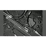 Ring Tongue Terminal 14-16AWG Copper Blue 36.5mm Tin Bag