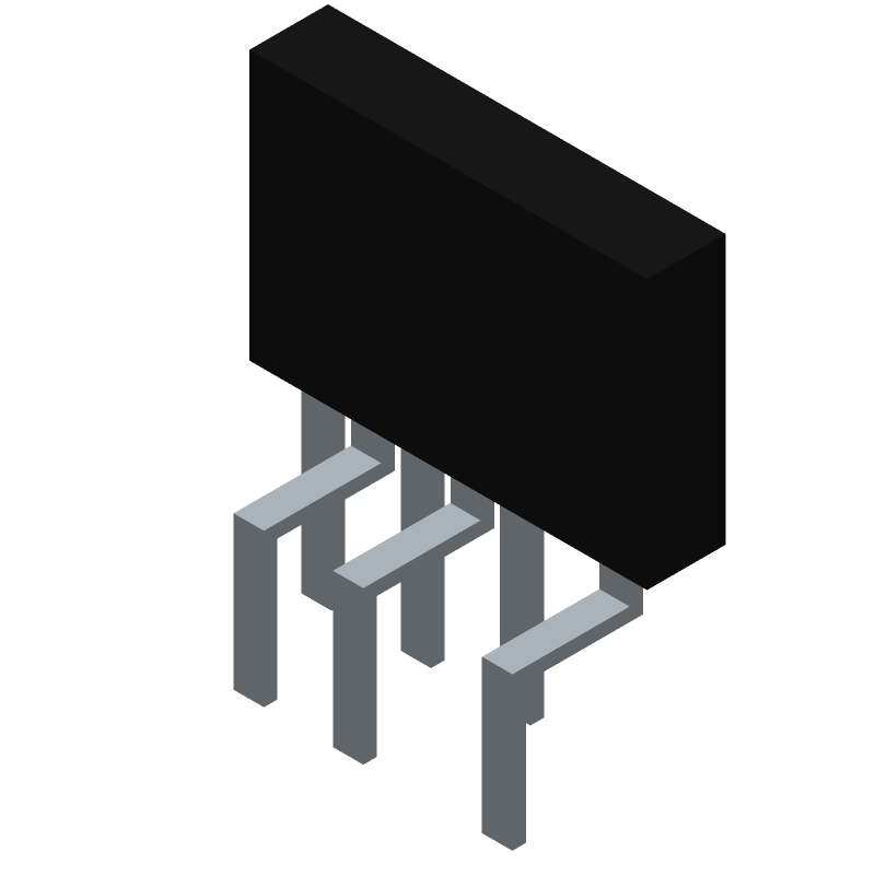 Analog IC, Flyback, 148W, 265VAC, 6.88A, SIP