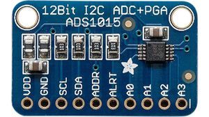 12-Bit 4-Ch ADC Eval Board, I2C, PGA
