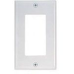 Connector Accessories Single Trim Plate White