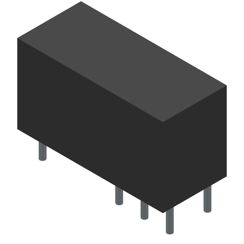 DPDT Power Relay 24VDC 8A Solder THT