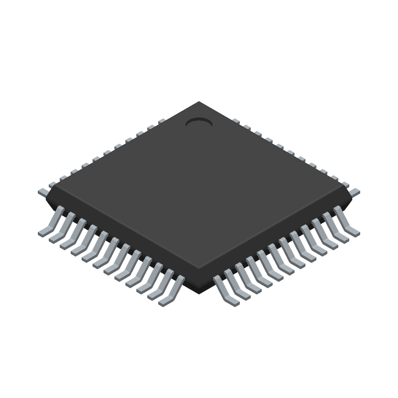 32-bit Microcontroller, 48-Pin Quad Flat Package, 3.3V, 58MHz