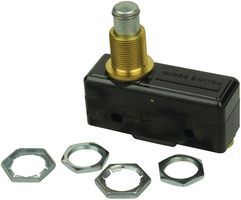 SPDT Snap Action Switch, 10A, 480VAC, Panel Mount, Screw Terminal