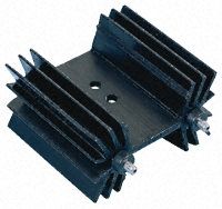Heatsink, T-66, 4.2K/W, 42 x 25.4 x 50.8mm, Solder Mount