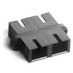 SINGLE MODE, DUPLEX FIBER OPTIC ADAPTER, RECEPTACLE