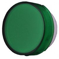CAP PUSHBUTTON ROUND GREEN