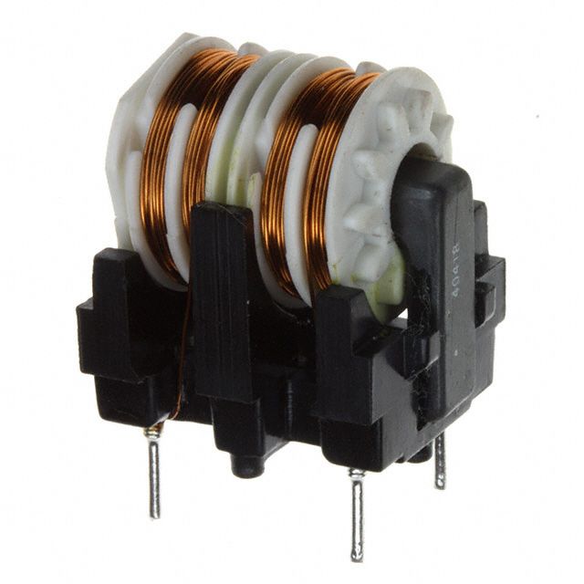 Common Mode Choke, 33mH, 300mA, 250V, Ferrite, Through Hole