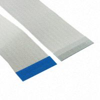 FFC Cable 50 Pos 0.5mm Pitch 200mm L 500mA 60V White