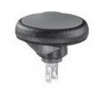 SPST Momentary Pushbutton Switch, 0.1A 32VAC 50VDC, Quick Connect