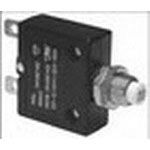 5A Thermal Circuit Breaker, 250V, 1 Pole, Push Reset, Panel Mount