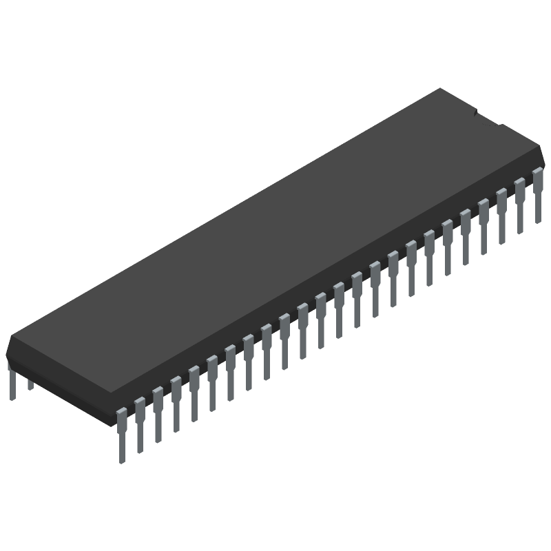 Dual-Port SRAM 8Kb x 8b, 55ns, Asynchronous, CMOS, DIP