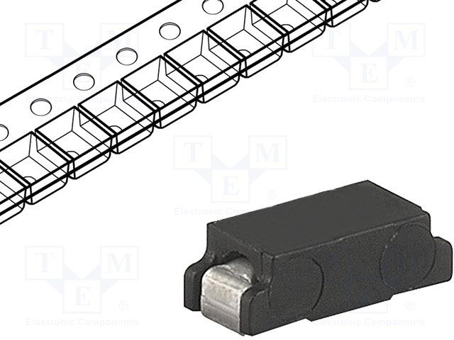 Fast-Acting Fuse, 10A, 125VAC/VDC, 100A IR, SMD