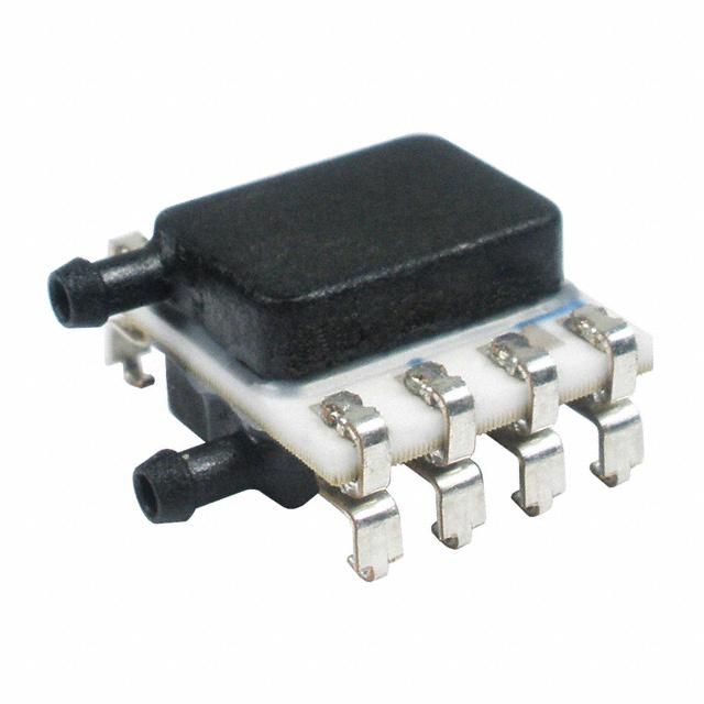 Peizoresistive Sensor, Differential, -.036Psi Min, 0.036Psi Max, 0.25%, 0.20-0.80V, Rectangular, Surface Mount, ROHS COMPLIANT, CERAMIC, SMT-8