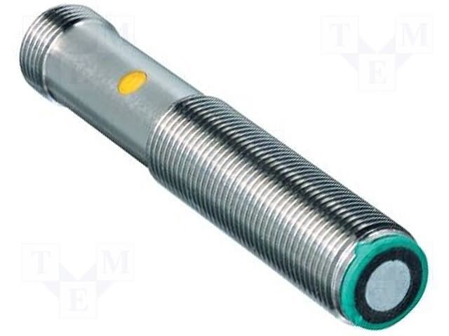 Sensor,  Ultrasonic,  Analog,  Cylindrical,  Sensing Range 20-200mm,  4-2 mA Output
