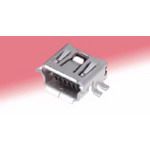 5 Pos Receptacle, 0.8mm Pitch, SMD R/A, Shielded, 1A