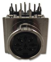 SOCKET, DIN, PCB, 8PIN