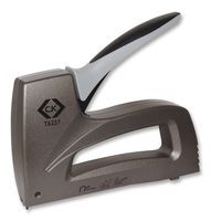 CK TOOLS T6228 Telecom Cable Tracker with Staple Loading and Clearing Mechanism and Bi-material Ergonomic Handle