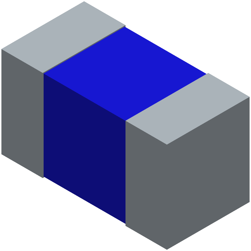 SMD RF Inductor, 1.6nH, 500MHz, 14 Q-Factor, 0.6A, 0201