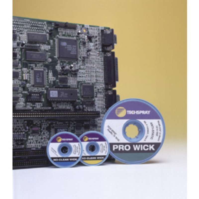 UNFLUXED DESOLDERING BRAID - Braid Material:Copper; Width:0.9mm; Length:10ft; Approval Categories:Meets MIL-F-14256, Type R Specifications; Braid Color:White;