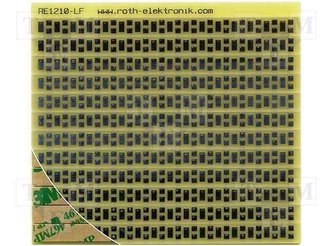 ROTH ELEKTRONIK         RE1210-LF             Adaptack, Squares & Rectangle, Epoxy Glass Composite, 0.8mm, 90mm x 100mm