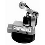 Snap Acting/Limit Switch, SPDT, Momentary, 0.5A, 125VDC, 10.34mm, Screw Terminal, Steel Roller Lever Plunger Actuator, Panel Mount-threaded