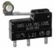 SPDT Snap Action Switch, 5A 250VAC, Lever, Screw/Solder Mount