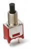 Illuminated Pushbutton Switch, SPDT, 1A, 120VAC/28VDC, Right Angle
