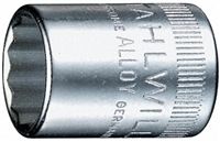 STAHLWILLE 15mm with 3/8 in Drive Socket Hex 31 mm