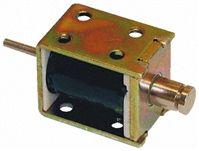 Pull Action DC D-Frame Solenoid, 4mm stroke, 1.6W, 12 V dc