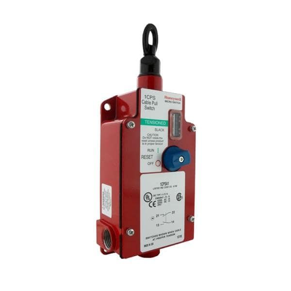 Safety Interlock Switch, 600VAC/250VDC, DPST/SPDT, Screw Mount