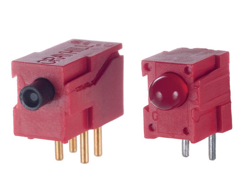 Illuminated Pushbutton Switch, DPST, Momentary, 0.15A 28VDC, Thru-Hole