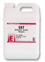 ELECTROLUBE         UAT05L             Thinner, Conformal, Acrylic, UAT, Can, 5l