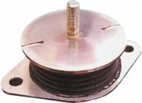 Taica Cylindrical Anti-Vibration Mount, SF-50 76mm, 34mm, Silicone, +90C EPDM Rubber -20C M10