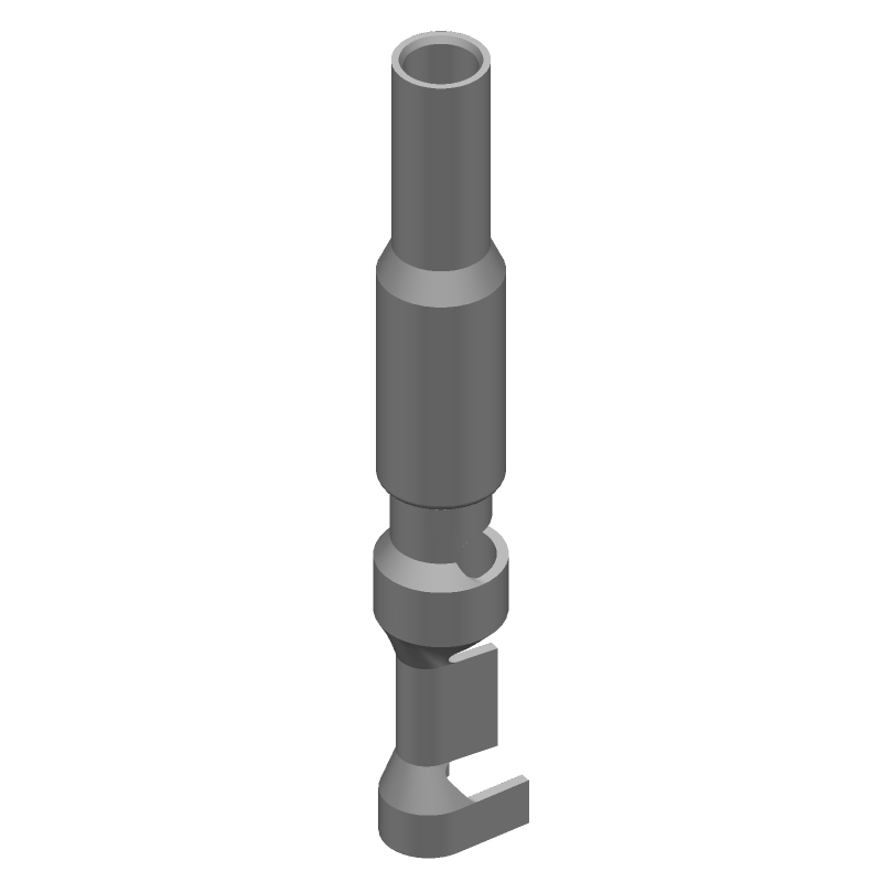 Female Crimp Power Connector, 19A, 600V, UL/VDE, Wire-to-Wire