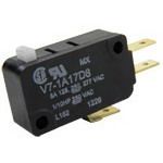 SPDT Snap Action Switch, 5A 277VAC, Pin Plunger, Quick Connect