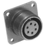 MIL-DTL-5015 Connector, 3 Pin, 13A, 700V, Solder, Receptacle