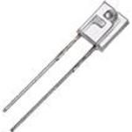 NPN Phototransistor IR Chip, 3-Pin, Through Hole, 2-Ch
