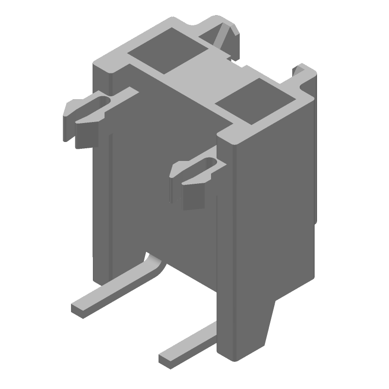 Conn Power HDR 2 POS 3.96mm Solder RA Thru-Hole 2 Terminal 1 Port Automotive Bag/Box