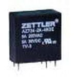Power Relay 24VDC 5A DPST-NO(24.8x12.8x24.8)mm THT