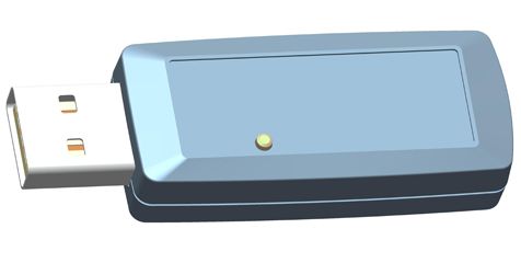 Enclosure ABS 46x20x11mm White