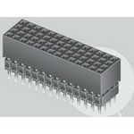 Conn Elevated Socket SKT 128 POS 2mm Solder ST Top Entry Thru-Hole Tube