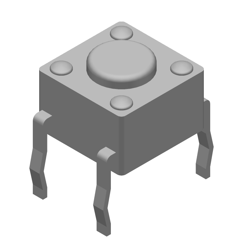Tactile Switch SPST 24VDC 50mA Thru-Hole 1.56N 100K Cycles