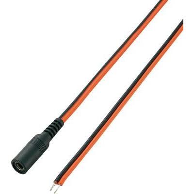Low power cable Low power socket - Cable, open-ended 5.5 mm 2.5 mm VOLTCRAFT 2 m 1 pc(s)