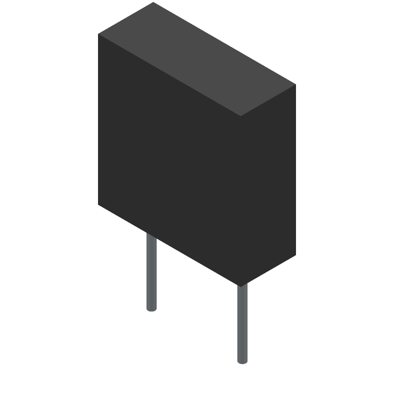 PTC Resettable Fuse, Through Hole Mount, RADIAL LEADED