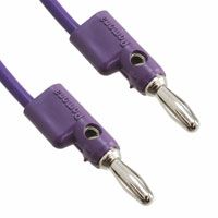 18AWG Test Leads, 5kV, 15A, Nickel Plated Copper, Violet