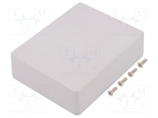 BOX ALUM YELLOW 4.71L X 3.7W