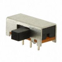 Switch Slide ON ON SPDT Side Slide 0.3A 125VAC 30VDC PC Pins Thru-Hole