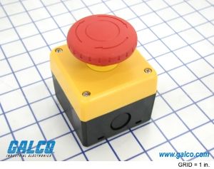 SWITCH;  WITH ENCLOSURE;  40MM;  PUSH PULLRESET,  3 NC/ 1 NO