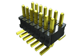 Conn Unshrouded Header HDR 26 POS 1.27mm Solder ST Top Entry SMD T/R